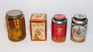 lot 487 image: Tea Tins