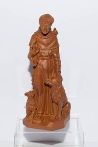 lot 508 image: Handmade Saint Francis Figurine