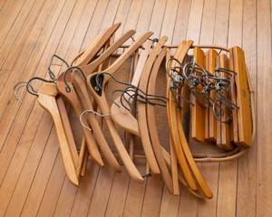 lot 519 image: Wooden Hangers