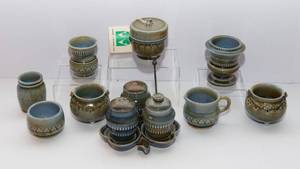 lot 471 image: Miscellaneous Wade Irish Porcelain with Shamrock Motif