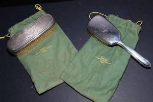 lot 654 image: Shreve Crump & Low Gorham Sterling Silver Brushes