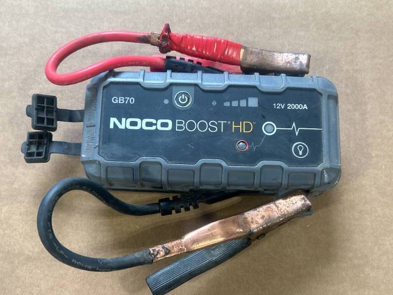 lot 22 image: Noco Boost HD Jump Starter GB70