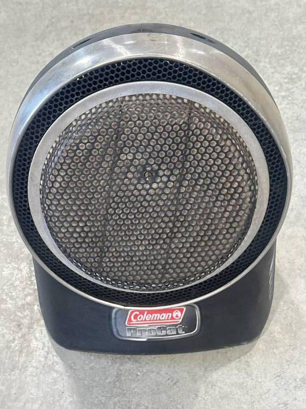 lot 26 image: Coleman Portable Catalytic Heater