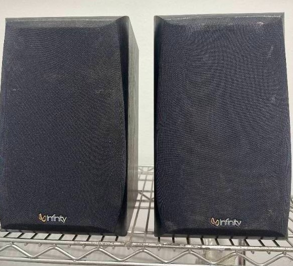 lot 57 image: Pair of Infinity Primus 150 Speaker ($150 retail)