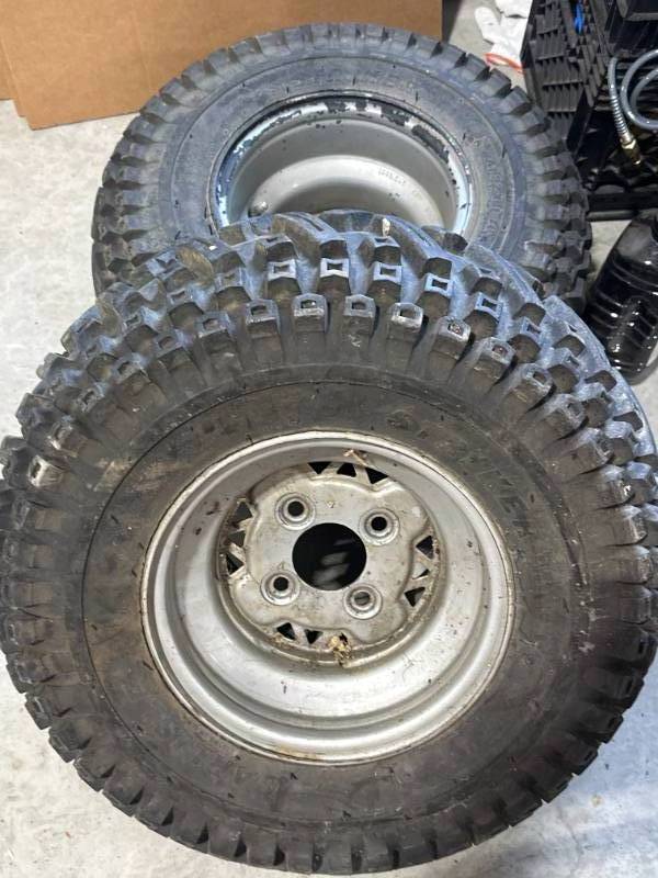 lot 68 image: Set of 2 Stryker AT22x11x10 Tires