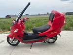 150cc Courier Scooter with Retractable Roof