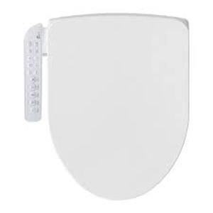 lot 50 image: BIO BIDET HD-7000 Electric Bidet Seat for Elongated Toilets in White with Fusion Heating Technology  Customer Returns See Pictures