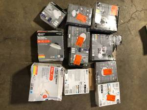 lot 14 image: Lot of Assorted Lighting Various Models and Conditions  Customer Returns See Pictures