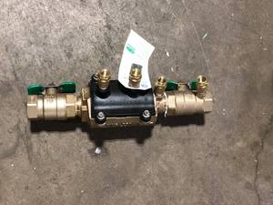 lot 17 image: Wilkins 1 in. 350XL Double Check Backflow Preventer Valve    Customer Returns See Pictures