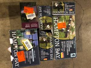 lot 21 image: Lot of Assorted Outdoor Lighting Various Models and Conditions  Customer Returns See Pictures