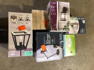 lot 31 image: Lot of Assorted Lighting Various Models and Conditions     Customer Returns See Pictures