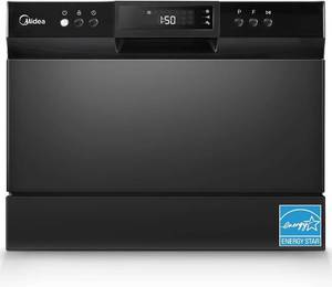 lot 9 image: Midea Countertop Energy Star Portable Dishwasher