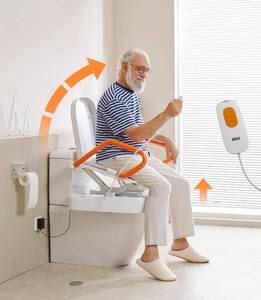 lot 31 image: Vocic Electric Raised Toilet Seat Lift