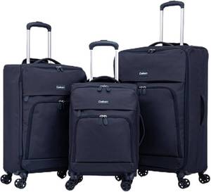 lot 37 image: Cosbarn 3 Piece Softside Luggage Set