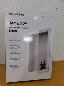 lot 84 image: EZ Niche 14 in. x 22 in. x 4 in. Large Rectangular Niche