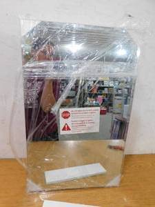 lot 112 image: Glacier Bay 16 in. W x 26 in. H Rectangular Wood Composite Medicine Cabinet with Mirror