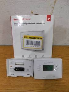 lot 118 image: Honeywell Home 5-2 Day Programmable Thermostat with Digital Backlit Display