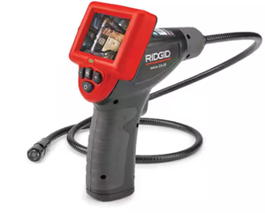 lot 111 image: RIDGID CA-25 Micro Visual Inspection & Diagnostic Handheld Camera w 2.7 in. Color Display, 4 ft. Fixed Waterproof Camera Cable