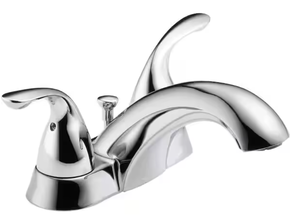 lot 136 image: Delta Classic 4 in. Centerset 2-Handle Bathroom Faucet in Chrome