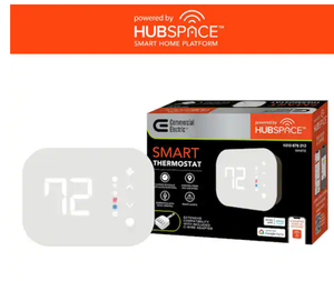 lot 138 image: Commercial Electric Wi-Fi and Bluetooth Enabled Smart Programmable Thermostat with Schedules Powered by Hubspace