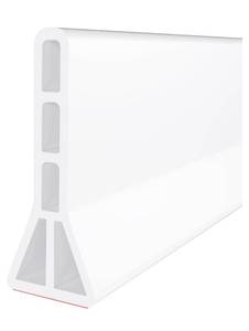 lot 73 image: Brand New 122 Collapsible Shower Water Splash Guard