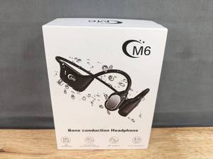 lot 75 image: Brand New M6 Bone Conduction Headphones