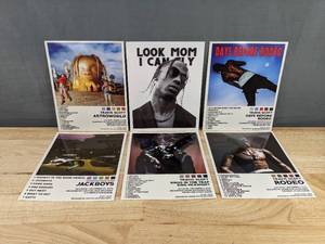 lot 89 image: 6 Brand New Travis Scott Album Cover Posters 8 x 10