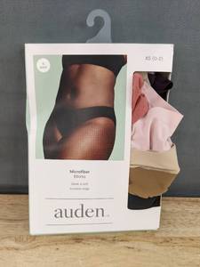 lot 92 image: Brand New 6-Pack Auden Microfiber Bikinis XS (0-2) in Assorted Colors