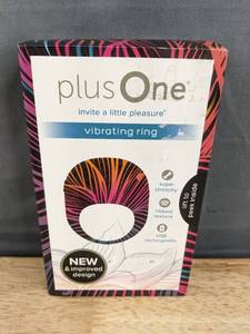 lot 104 image: Brand New plusOne Vibrating Ring with USB Rechargeable Design