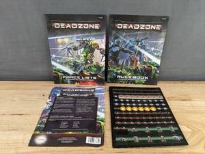 lot 118 image: Brand New Deadzone Rulebook and Force List Book with Counters