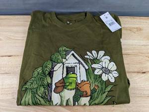 lot 130 image: Brand New Frog and Toad Long Sleeve T-Shirt, Medium Size, 100% Cotton