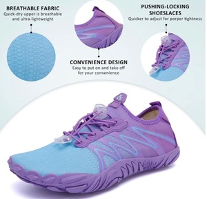 lot 155 image: Brand New Ziitop Womens Water Shoes Size 6 in Purple