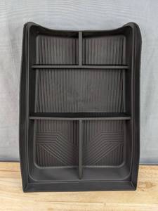 lot 171 image: Brand New Black Rivian R1T R1S LFOTPP Armrest Tray Center Console for Years 2022-2025