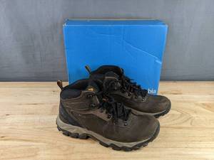 lot 180 image: Columbia Mens Newton Ridge Plus II Waterproof Hiking Boots Size 11 - Brown