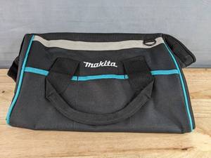 lot 191 image: Brand New Makita Black Zippered Tool Bag