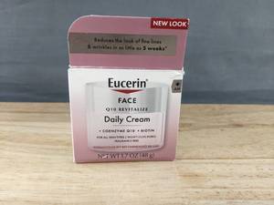 lot 86J image: Brand New Eucerin Q10 Anti-Wrinkle Face Cream 1.7 oz