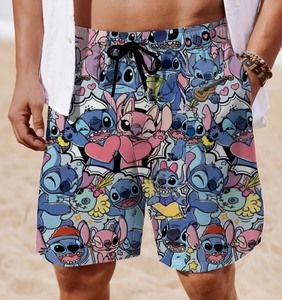 lot 40B image: Brand New Lilo and Stitch Shorts - Mens Large