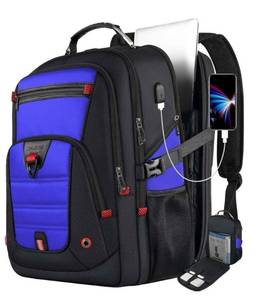 lot 100J image: Brand New Z-MGKiss Extra Large Travel Backpack with USB Charging Port