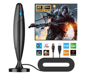 lot 371 image: Brand New Indoor Digital HDTV Antenna with Long Range Reception