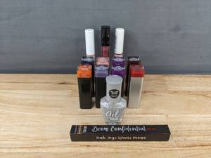 lot 1003A image: Brand New Makeup Items including Lipsticks and Concealers Covergirl, LA, and Others