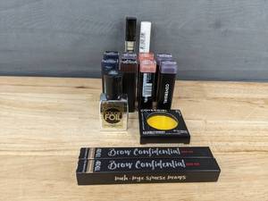 lot 375 image: Brand New Makeup Products including Lipsticks and Nail Polish Covergirl, Ardell, Sally Hanson, and More