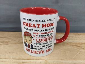 lot 71J image: Brand New Donald Trump Humorous MAGA Coffee Mug for Great Moms