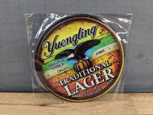 lot 87J image: Brand New 8 Round Yuengling Traditional Lager Tin Sign