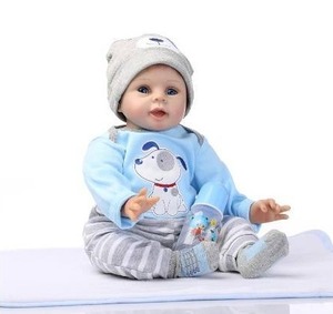 lot 114J image: New 18 Ena Lifelike Reborn Baby Doll $49.99 Retail