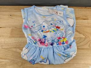 lot 828 image: New Adorable Cinnamoroll Girls Ruffle Dress - Size 12