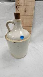 lot 153 image: Red Wing Crock Jug, has wear, no cracks noticed