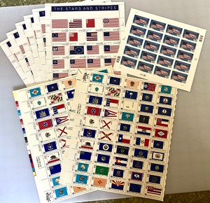 lot 98 image: Group of Vintage Mint Sheet Stamps #5