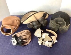 lot 162 image: Group of Vintage Womens Hats