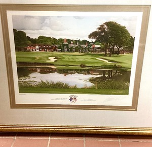 lot 125 image: Ryder Cup Golf Print