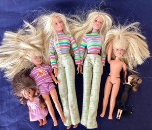 lot 199 image: Group of Barbie Friends